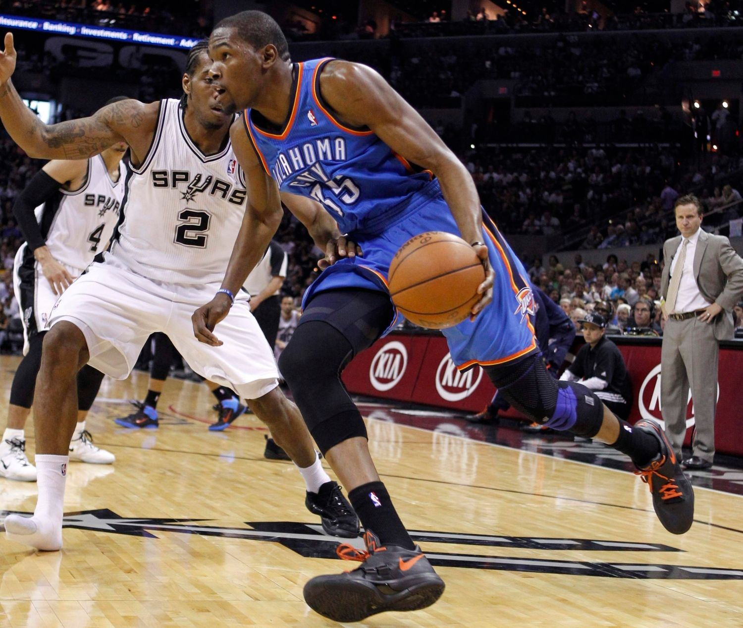 FOTO Play-off NBA, San Antonio - Oklahoma City