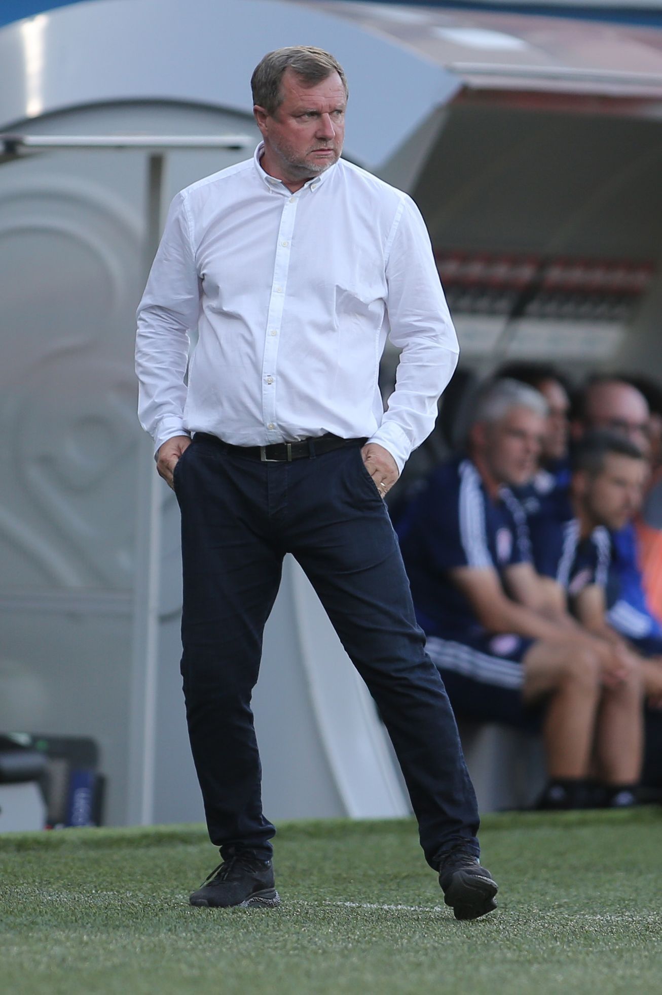 Liga mistrů 2019/2020, 2. předkolo, Plzeň - Olympiakos Pireus, trenér Pavel Vrba