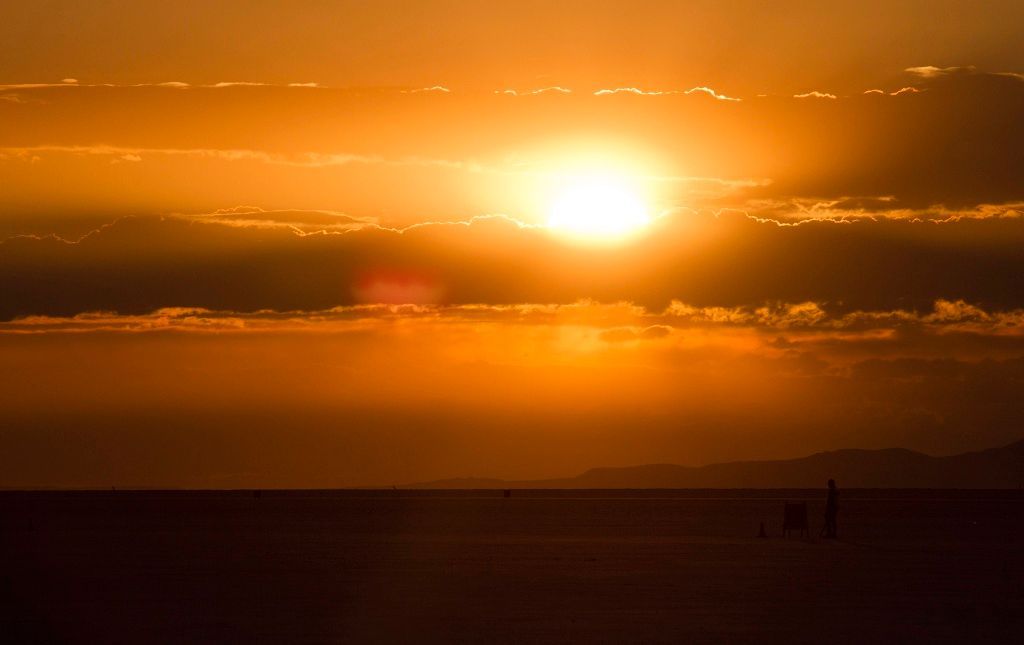 UTAH - 63.každoroční Bonneville SpeedWeek na Boneville Salt Flats u Wendoveru