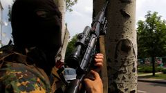 Ukrajina - Doněck - separatisté - ozbrojenci - sniper - odstřelovač