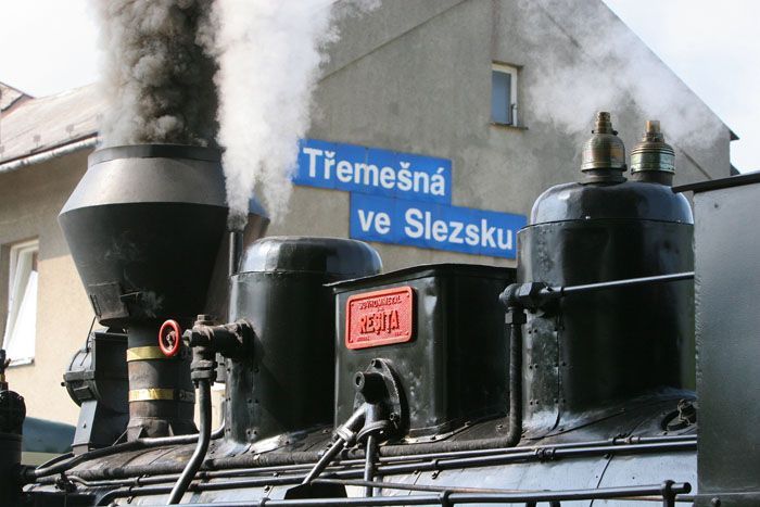 Úzkorozchodná parní železnice