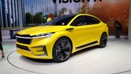 Pro českého fanouška automobilů jednoznačně nejdůležitější elektromobil výstavy. Škoda Vision iV ukazuje, jak bude vypadat sériové SUV-kupé, chystané na příští rok. Půjde o první škodovku na platformě MEB, koncept má pohon všech kol.