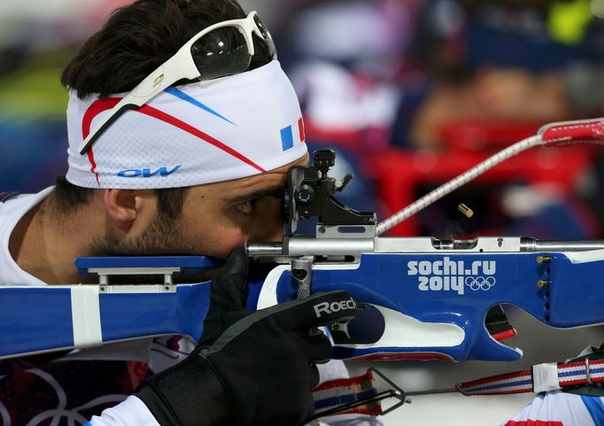 Soči 2014, biatlon, stíhačka: Martin Fourcade