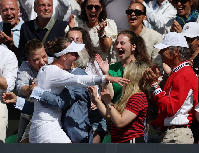 Wimbledon 2024, finále žen - Barbora Krejčíková