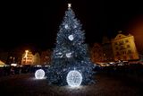 Plzeňský vánoční strom.