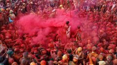 Indický svátek barev Holi
