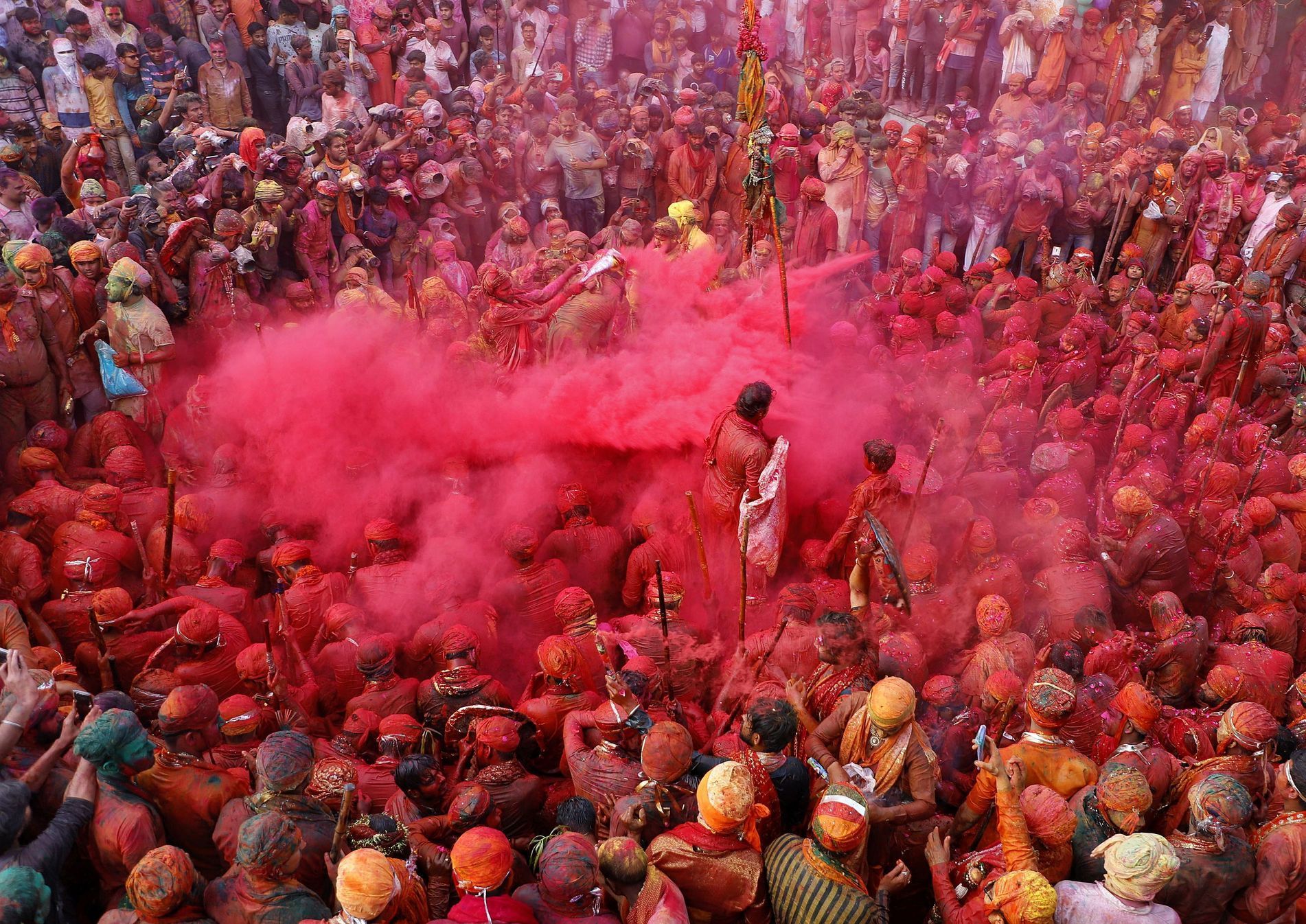Indický svátek barev Holi