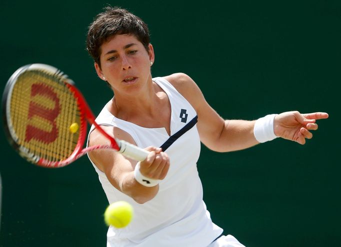 Tenis, Wimbledon 2013: Carla Suárezová-Navarrová