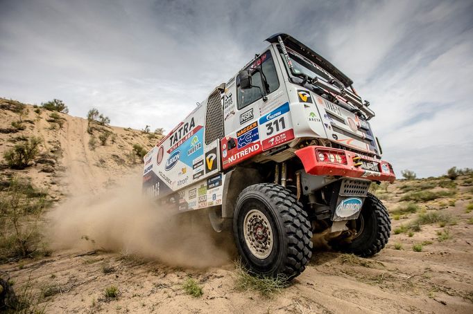 Martin Kolomý na Silk Way Rallye 2017.