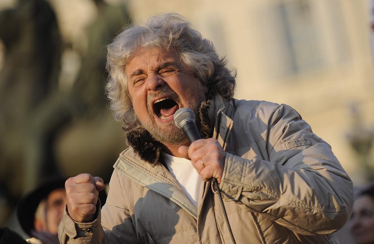 Beppe Grillo - Itálie - 2013
