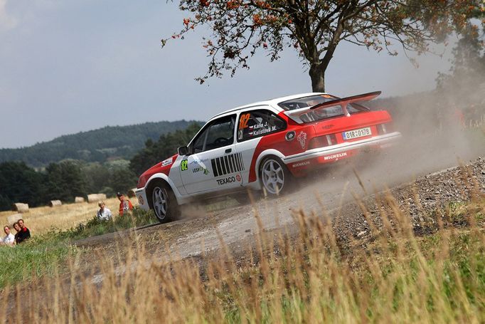 EPLcond Rally Agropa Pačejov 2013: Martina Kalistová, Ford Sierra RS Cosworth