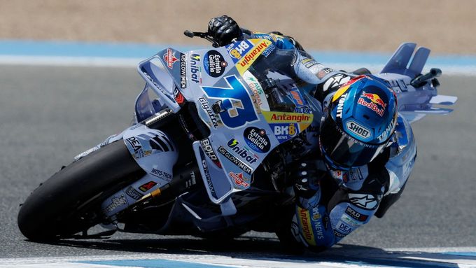 Alex Marquez na Ducati ve Velké ceně Španělska MotoGP 2025