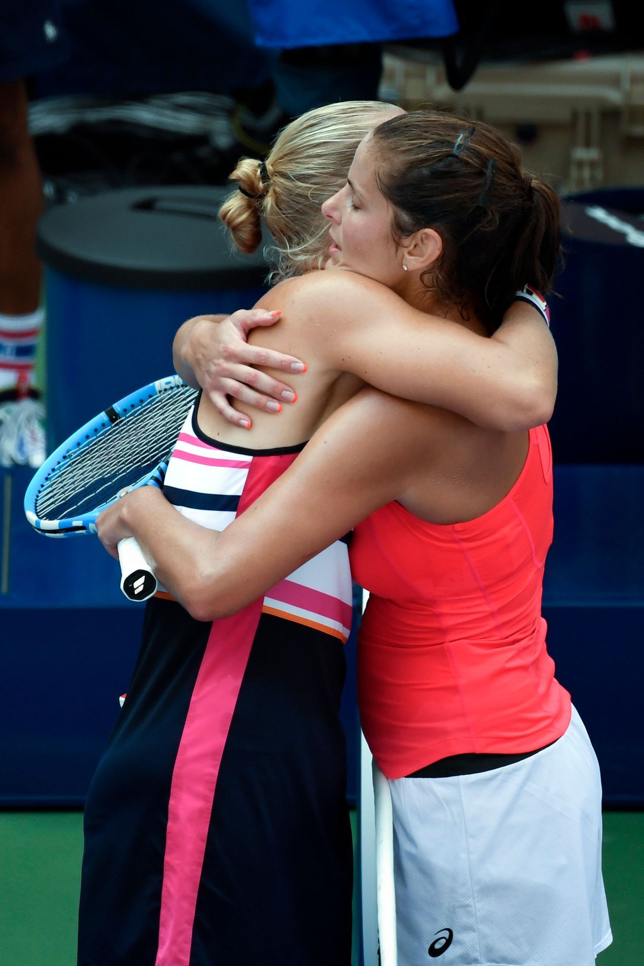 Kiki Bertensová a Julia Görgesová na US Open 2019