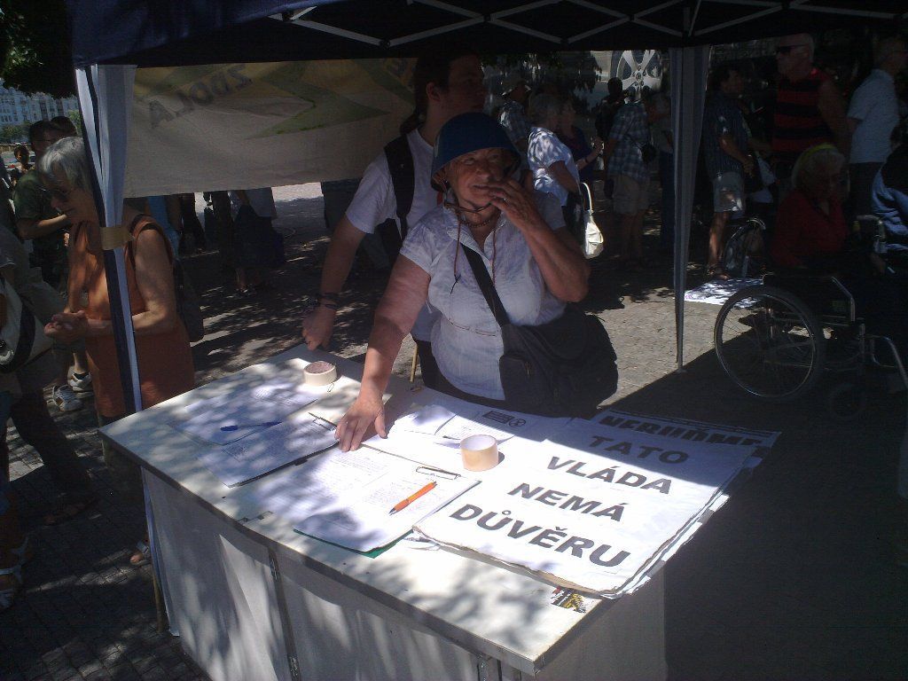 Odbory protestují protí zdravotní reformě
