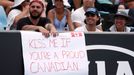 tenis, Australian Open 2019, fanoušci Eugenie Bouchardové