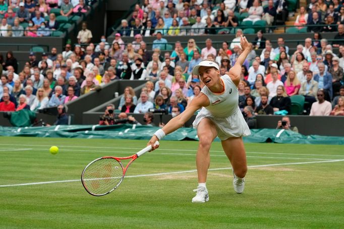 Viktorija Golubicová na Wimbledonu