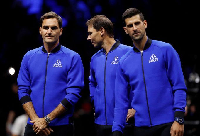 Novak Djokovič, Roger Federer, Laver Cup