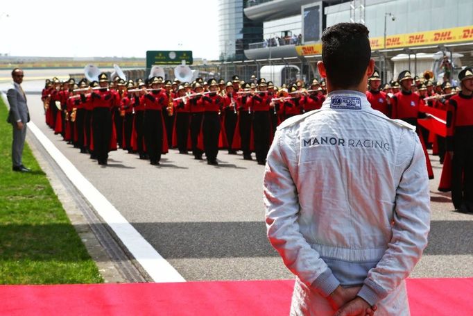 F1, VC Číny 2016: Pascal Wehrlein, Manor