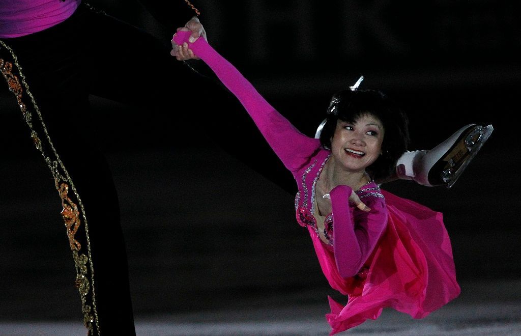 ME v krasobruslení - Kavagutiová, Smirnov - exhibice