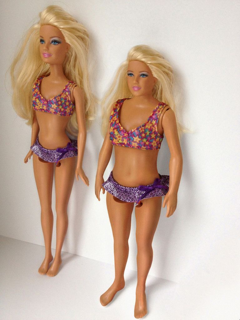 Nickolay Lamm vytvořil realistické Barbie