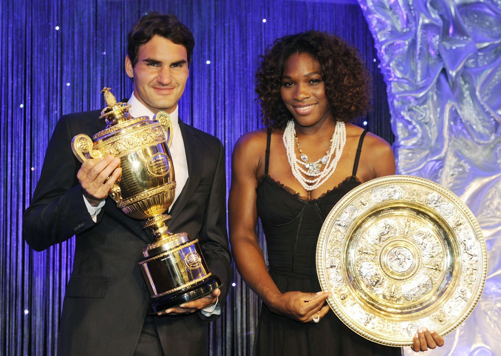 Roger Federer, Serena Williamsová (Wimbledon 2009)
