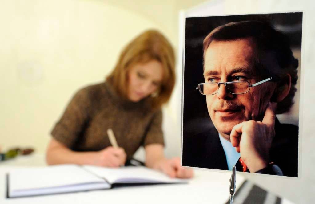 Kondolenční kniha v sídle vlády v Bratislavě