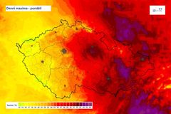 Republika se teplotně rozdělí, později se ochladí ještě víc a zabouří