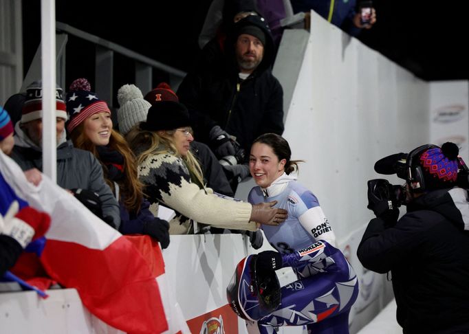 Skeletonistka Anna Fernstädtová slaví bronz na MS v Lake Placid 2025