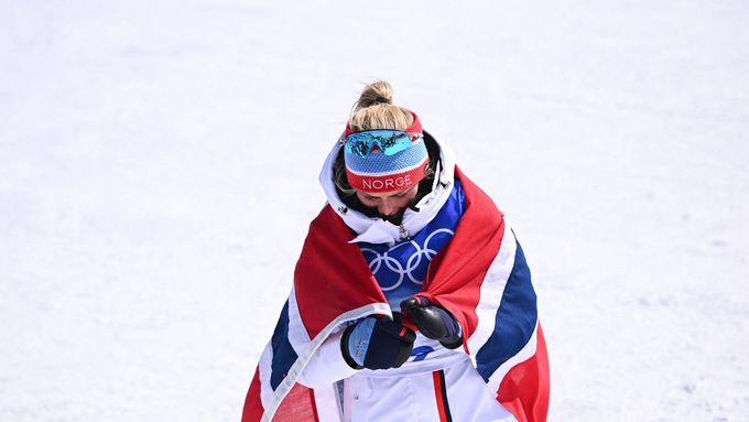 Therese Johaugová na olympiádě v Pekingu 2022