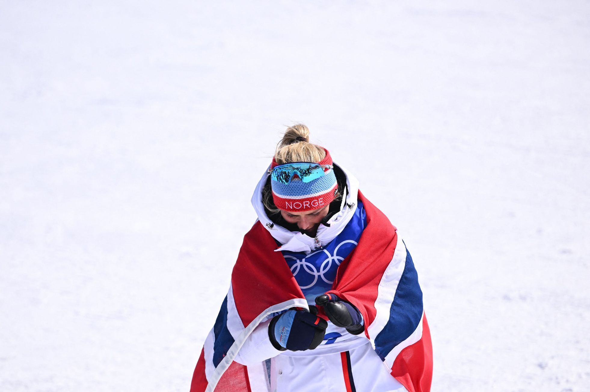 Therese Johaugová na olympiádě v Pekingu 2022