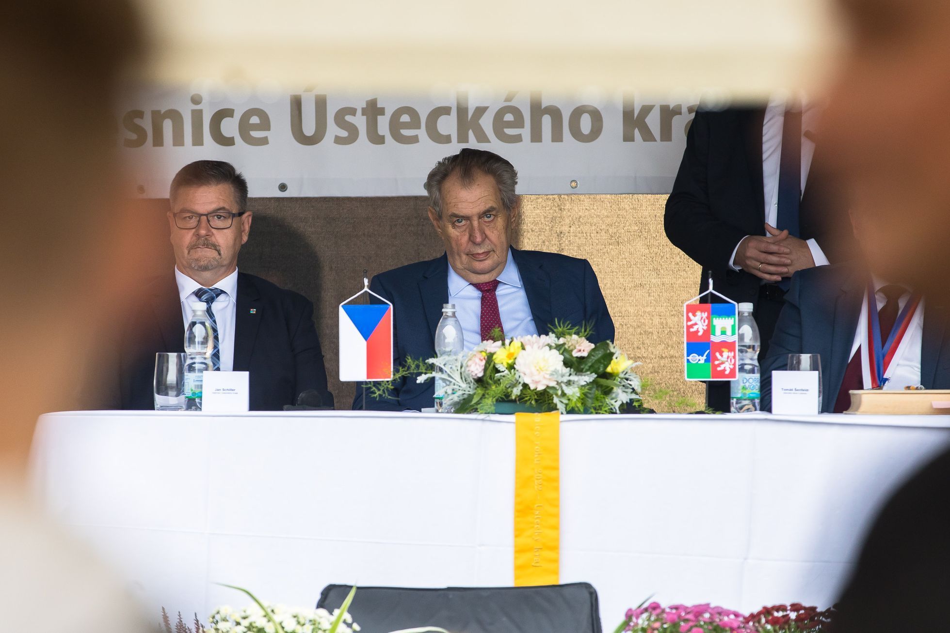 Miloš Zeman, poslední návštěva Ústeckého kraje, obec Lukavec