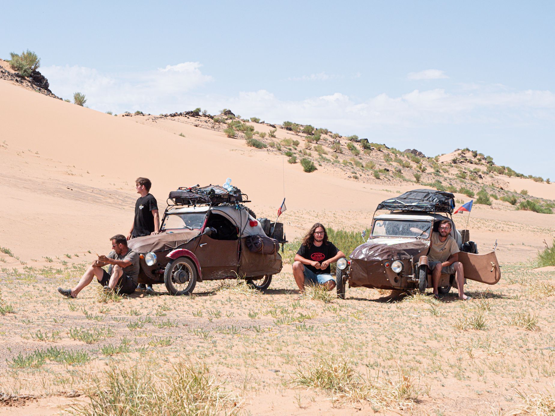 Japonsko expedice výprava Nesmrtelní dědci