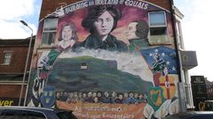Severní Irsko Belfast murály konflikt umění