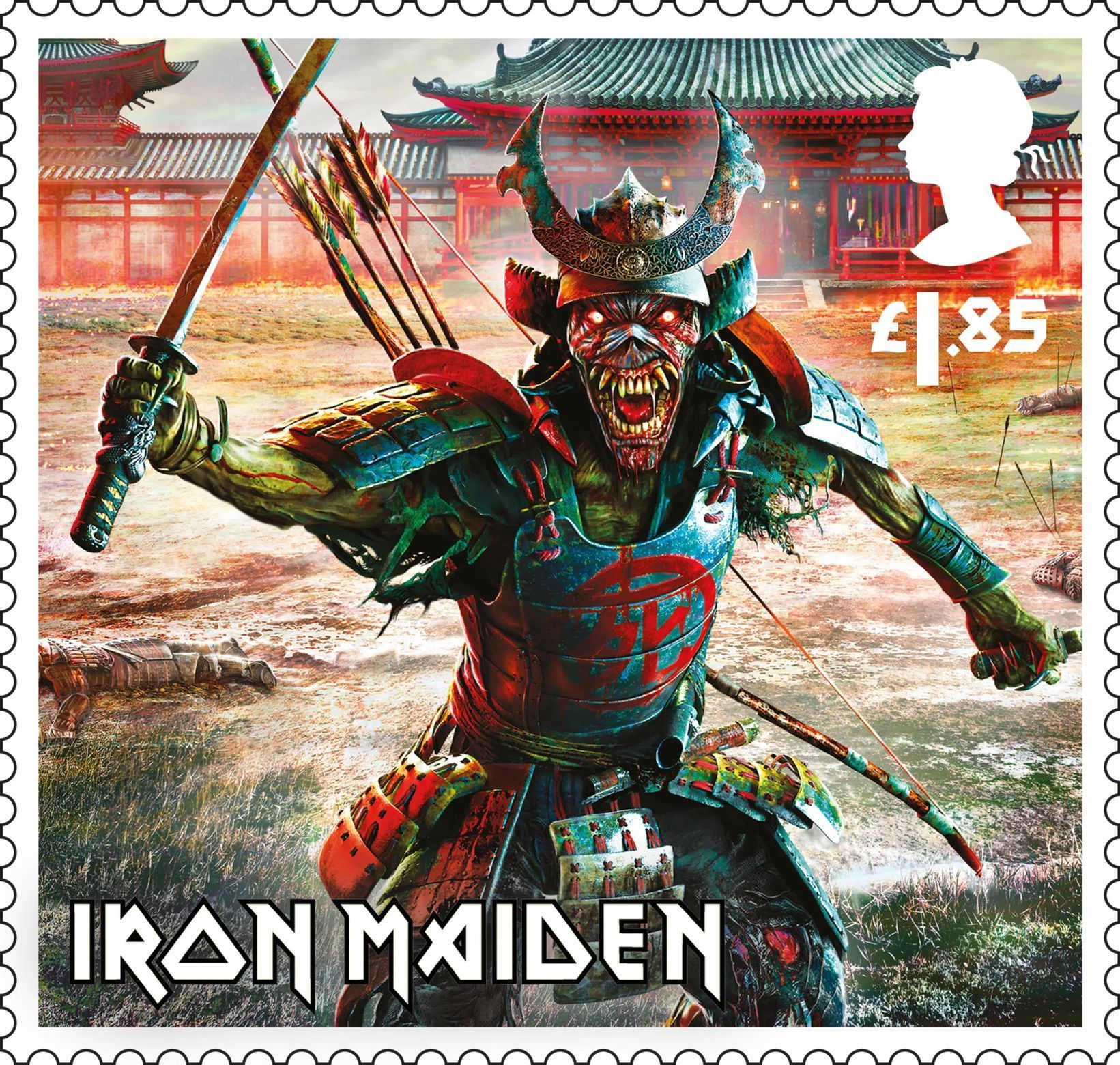 Iron Maiden, známky, 2022