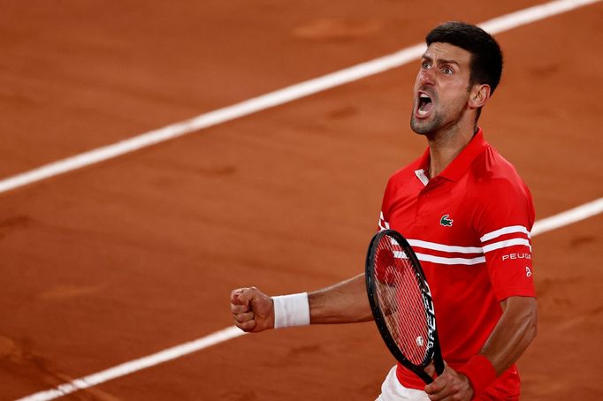 French Open 2021, čtvrtfinále (Novak Djokovič)