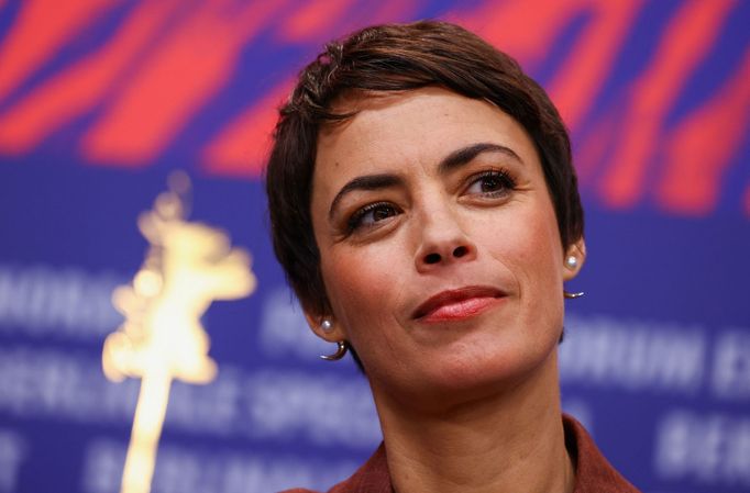 Herečka Bérénice Bejo na Berlinale.