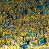 Švédští fanoušci při utkání s Anglií ve skupině D na Euru 2012