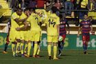 Villarreal před zápasem se Spartou zastavil suverénní Barcelonu