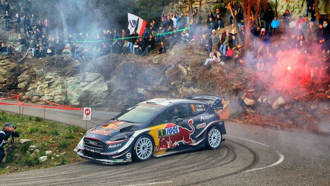 Korsická rallye 2018: Sébastien Ogier, Ford