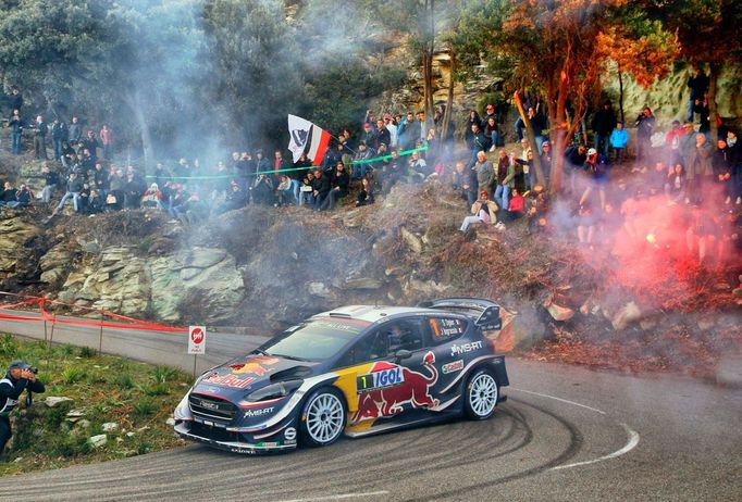 Korsická rallye 2018: Sébastien Ogier, Ford