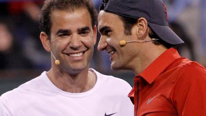 Sampras s Federerem se smějí