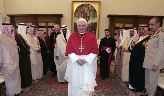 Papež Vatikán Abdalláh Saúdská Arábie
