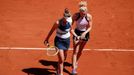 Barbora Krejčíková a Kateřina Siniaková ve finále French Open 2021