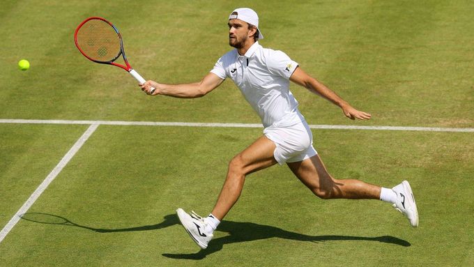 Tomáš Macháč na Wimbledonu
