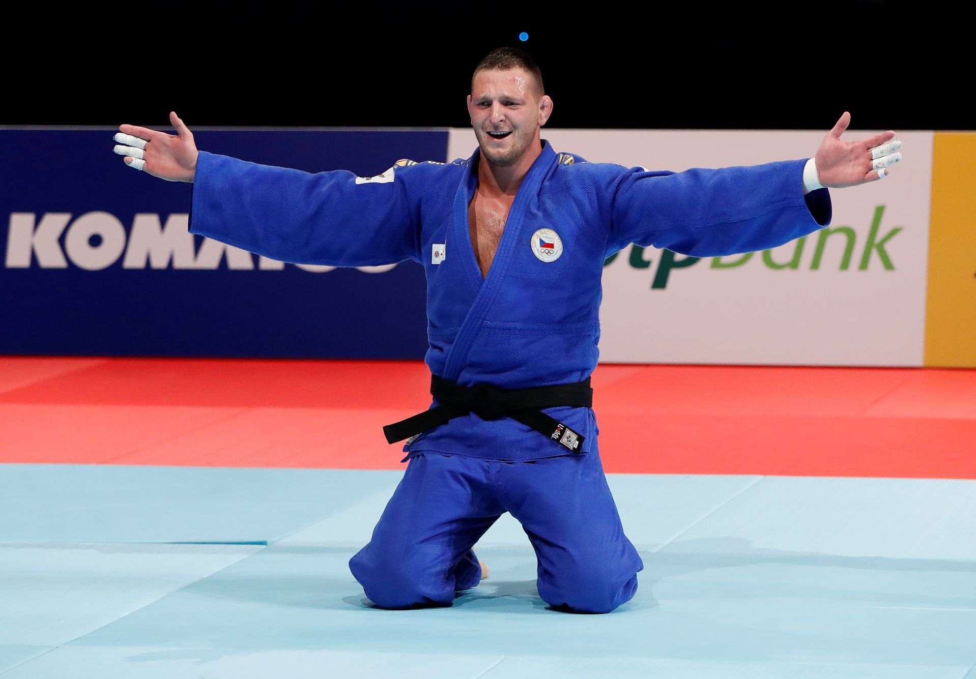 Judista Lukáš Krpálek vyhrál zlato na mistrovství světa.
