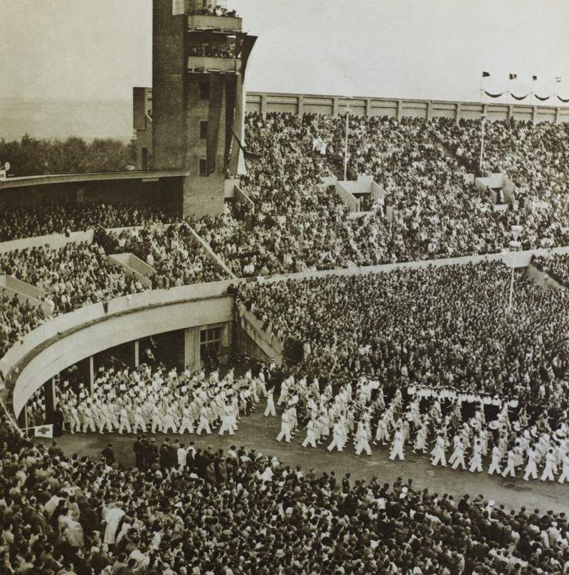První spartakiáda 1955