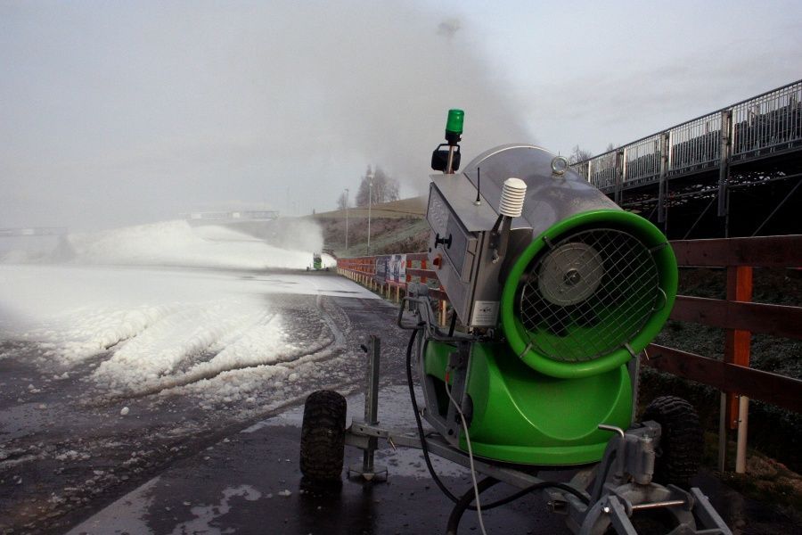 1. zasněžování Vesec