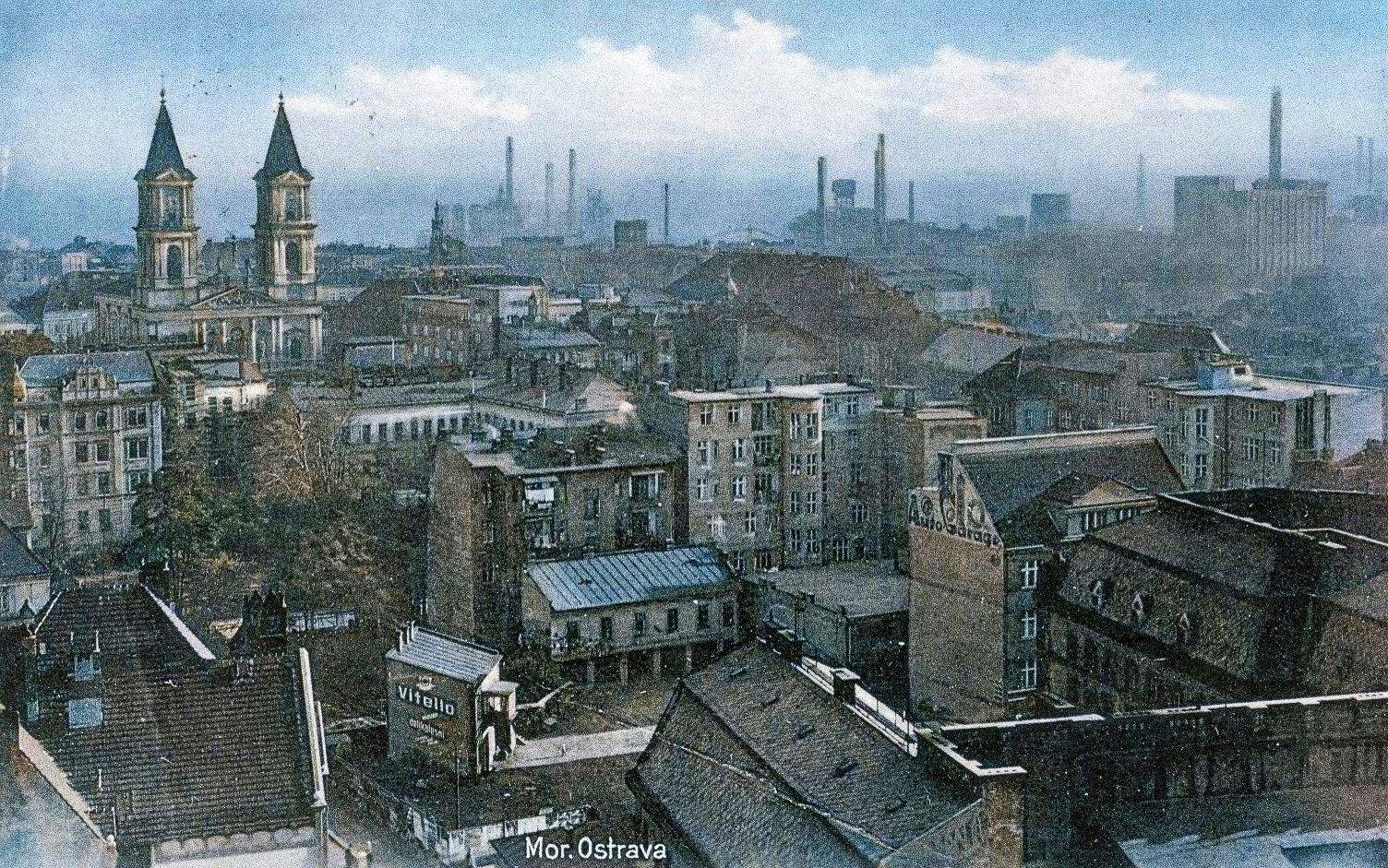 Ostrava, 100 let, obarvené fotografie, Domácí