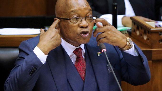 Jacob Zuma, prezident JAR.