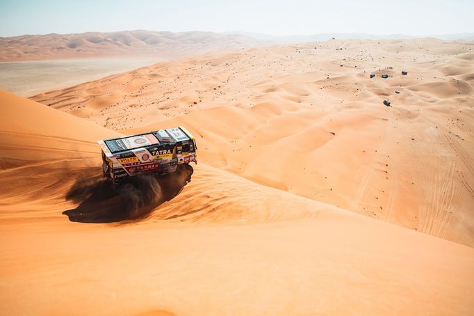 Jaroslav Valtr (Tatra) na trati Rallye Dakar 2024